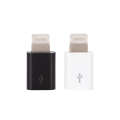 Micro Android to iPhone adapter suitable for Apple tablet charging data transfer. 