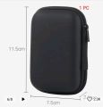 Mini Portable Earphone Bag Coin Purse Headphone USB Cable Case Storage Box Wallet Carrying Pouch. 