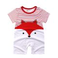 Newborn Baby Boys Girls Romper Short Sleeve Jumpsuit Breathable Bodysuit Cartoon Infant Clothes. 