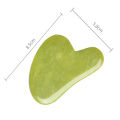 1PC Natural Guasha Facial Jade Face Body Care SPA Gua Sha Board Massager Tool ZHANGBEI. 