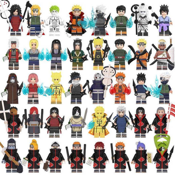 Compatible with Lego Building Blocks Naruto Uchiha Madara Sasuke Xiao ...