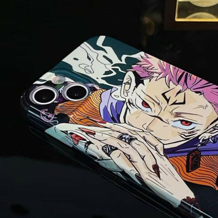 Phone%20Case%20For%20OPPO%20A17%20A16%20A15%20A15S%20A16K%20A16E%20A54%20A96%20A76%20A36%20A52%20A72%20A92%20A57%20A77%20A77S%204G%20A3S%20A5S%20A5%20A9%202020%20A58%20A78%205G%20Realme%209i%20Casing%20Anime%20Jujutsu%20Kaisen%20Gojo%20Satoru%20Ryomen%20Sukuna%20Film%20Hard%20Case%20plastic%20Back%20Cover%20Shockproof%20-%20Image%205