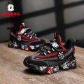 Bobdog Children's Shoes2023Spring and Autumn Mesh Breathable Boys' Casual Shoes Children's Sneakers Medium and Large Children's Running Shoes. 