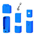 Silicone Cover Fit for Pocket 3 Anti-Scratch Gimbal Camera Handle Soft Lens Protective Case Blue All Purpose Replacement Accessories. 