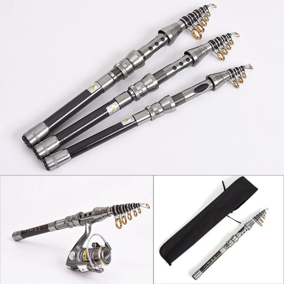 Portable Fishing Rod Telescopic Mini Fishing Pole With