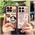 Anti-knock Cute Phone Case For ZTE Blade A56 4G/Z2473 Phone Pouch Animals Graffiti Dirt-resistant TPU Back Cover Cartoon. 