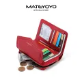 MATEYOYO Women's Wallet Simple Fashion Purse Large Capacity Money Bag Multifunctional Clutch Wallet PU Leather Card Wallet Zipper Coin Pocket. 