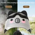 Universal Waterproof Motorcycle Mobile Phone Holder Shockproof Cartoon Small Helmet Rider Phone Stand Sunshade Phone Bracket for Motorcycle Accessories. 