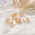1 Set Personalized Minimalist C-shaped Without Ear Holes Ear Bone Clip Set of Unisex Ear Clips. 