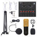 Bm800 Professional Microphone Kits Condenser Mic With Live Sound For Computer Audio Recording Studio Live Broadcast Karaoke. 