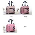 Portable Waterproof Women's Bag Thickened Small Cloth Bag Encryption Hand Bag New Mom Small Bag Mummy Lunch Bag Lunch Box Bag Canvas. 