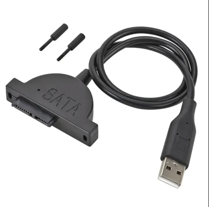 USB%202.0%20to%20Mini%20Sata%20II%207+6Pin%20Adapter%20for%20Laptop%20CD/DVD%20ROM%20Drive%20Cable%20-%20Image%203