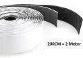 Velcro Tape Hook Loop Strips with Adhesive Fastener Tape Nylon Sticker Magic Tape with Glue Window Screening DIY Accessories. 