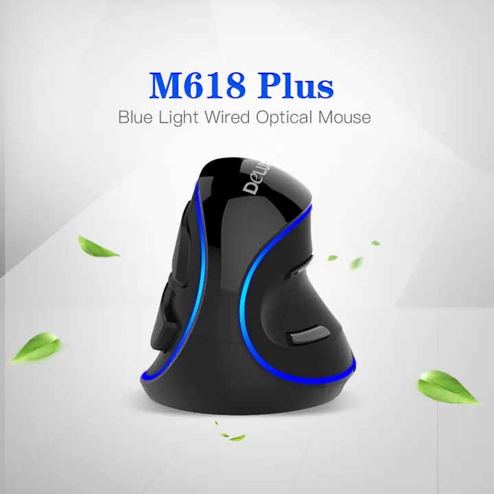 Delux%20M618%20Plus%20Blue%20Light%20Wired%20Optical%20Mouse%20600/1000/1600%20DPI%203%20Levels%20Ergonomic%20Mouse%20With%206%20Buttons%20For%20PC%20Laptop%20Desktop%20-%20Image%206