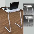 Table Mate -Folding Table Portable Folding Snack Table, Multi-function TV Tray Folding Tablet Computer Table, Adjustable Sofa Side Table For Breakfast, Bed Table, 6 Height 3 Angle Adjustable, Suitable For Famil. 