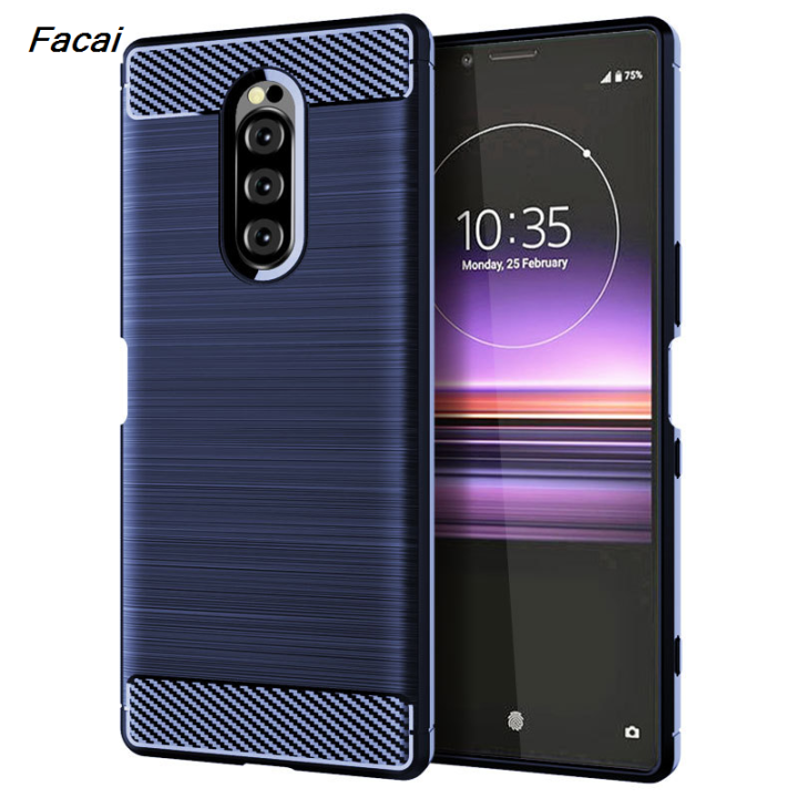 Facai%201%20Full%20set%20of%20hand%20protection%20soft%20silicone%20case%20for%20ia%201%20Howe%20Fashion%20for%20Sony%20Xper%20Hua%20carbon%20fiber%20skin%20on%20Sony%20Xperia%20case%20-%20Image%207