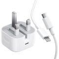 Apple Iphone USB-C Power Adapter Awith PD Type-C To Lightning Cable 20W USB-C Power Adapter 25W USB-C Power Adapter 35W USB-C Power Adapter. 