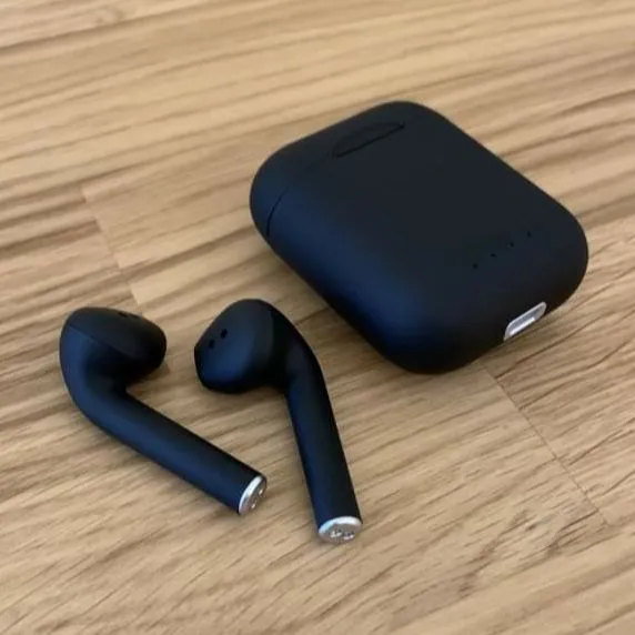 Matte Airpods i12 Inpods Full Set TWS True Wireless Bluetooth Headset i7s Earbuds i7 Single Earpod Earphone for Android and iOS Mobile Phone White Black Blue (Features i11 i15 i9s 1 2 3 Pro 4 5 6 Airdots) 139252280 TecZone LK