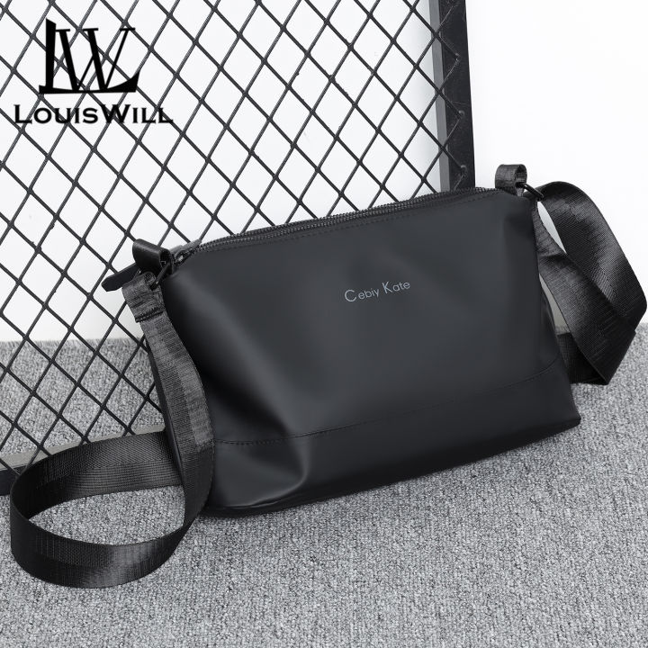 LouisWill%20Men%20Bags%20Fashion%20Shoulder%20Bag%20Cross%20Body%20Bag%20Leisure%20Messenger%20Bag%20Business%20Style%20Soft%20Leather%20Waterproof%20Lightweight%20Large%20Capacity%20Sling%20Bag%20Casual%20Bag%20Men%20Sport%20Street%20Travel%20Outdoor%20-%20Image%202