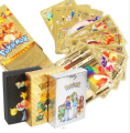 Pokemon Plastic Cards Pack - 10/55 Cards High Quality Pokemon Playing 100% Plastic Waterproof Cards Pack. 