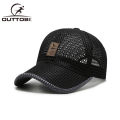 Outtobe Men's Baseball Cap Summer Baseball Hat Golf Short Brim Hat Thin Breathable Fashion Cap Sun Mesh Big Head Circumference Peaked Cap. 