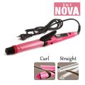 Nova 2 in 1 Hair Curler & Straightener Set. 