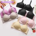 Amamia Lady Bra Solid Color Thin Women Daily Bra. 