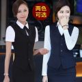 Women's Vest Business Wear 2023 Small Summer Vest Suit Bank Hotel Work Clothes Women's Formal Wear. 