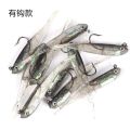 Lure Soft Bait with Hook Small Gray Fish 6 Gram 7cm Lure Bait Long Casting Simulation Fish for Fishing Mandarin Fish, Red Snapper, Snakehead, Catfish Lure [Top-notch quality]. 
