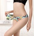 DELICATES Ladies Back Lace Printed Panty Women's Underwear. 