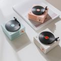HXSJ Turntable Speaker USB BT-compatible V5.0 Vinyl Record Player Stereo Vintage Portable Speaker. 