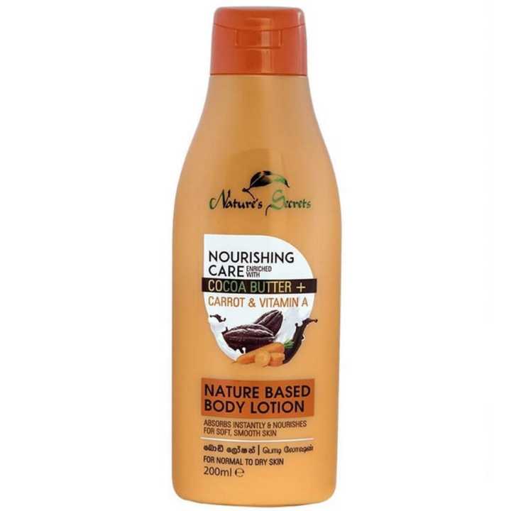 Nature's Secrets Nourishing Care Body Lotion 200ml