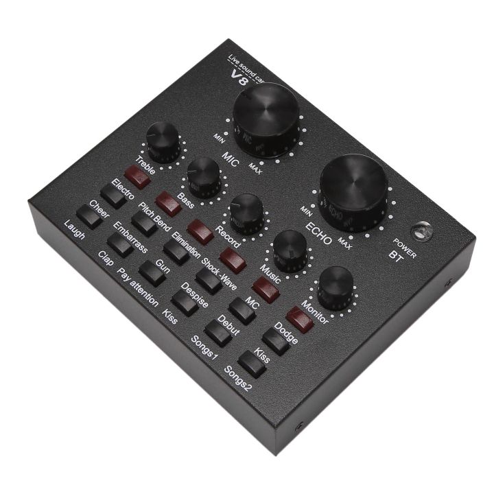 2X%20V8%20Sound%20Card%20Audio%20Set%20Interface%20External%20USB%20Live%20Microphone%20Sound%20Card%20Bluetooth%20Function%20for%20Singing%20Recording%20-%20Image%202