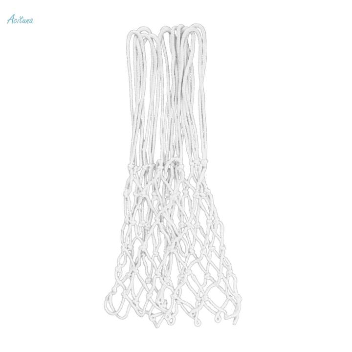 Durable%20Basketball%20Hoop%20Net%20Heavy%20Duty%20Night%20Glow%2012-Loop%20Mesh%20Yellow%20-%20Image%205