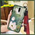 Soft case Kickstand Phone Case For Nokia 2.3 Phone Holder ring Lanyard Chinese style Silicone Wrist Strap old lady. 