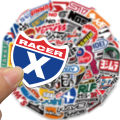10/50/100PCS Racing Stickers Dirt bike Automotive Sticker Pack Car Brand Logo Vinyl Stickers Auto Waterproof Stickers. 