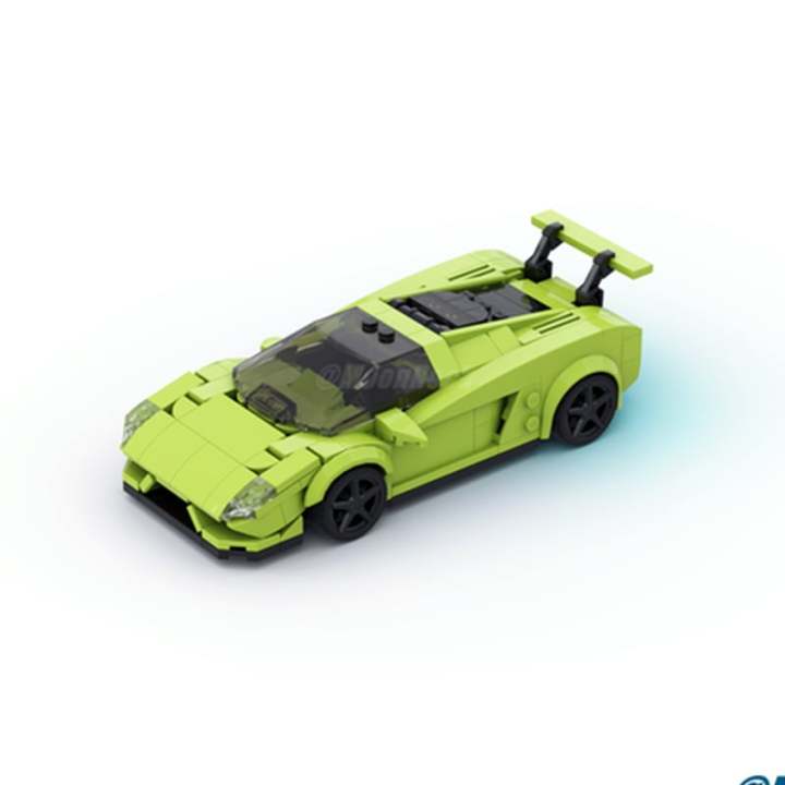 Model Lamborghini Gallardo LP560, LED lighting