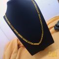 Gold Plated 24Inch Long 6MM  lara Chain for Gents High quality product. 