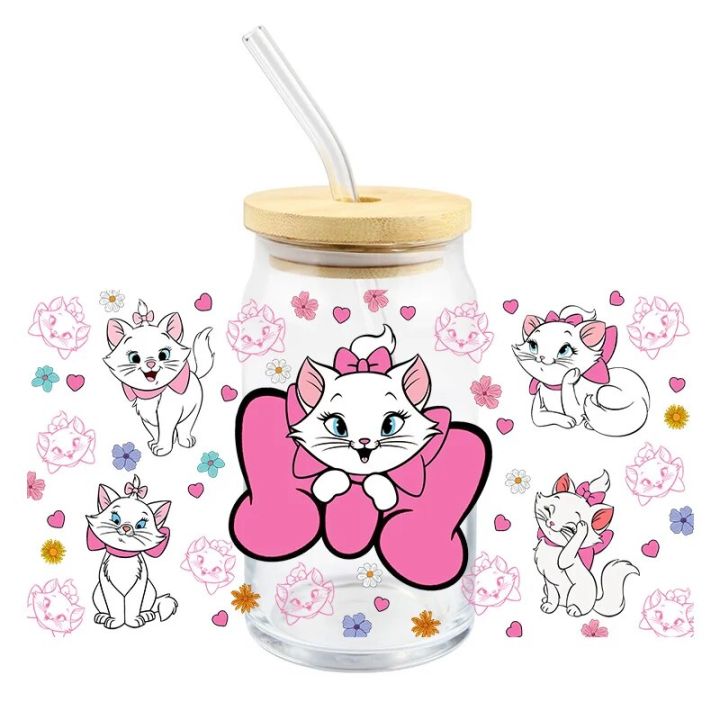 PRESSINART 5 Stück 5 Styles Mom UV DTF Cup Wrap Aufkleber Für