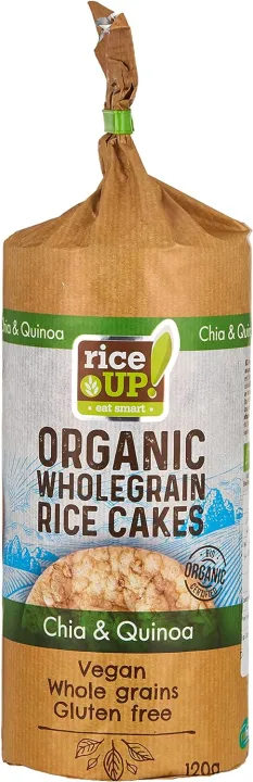 Rice up Bio Organic Rice Cakes Chia & Quinoa, 120 gm (Pack Of 1)(FROM ...
