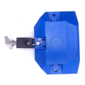 Jam Drum Block Latin Percussion Musical Instrument Plastic with 3 Sided Mount Medium Pitch (Blue). 