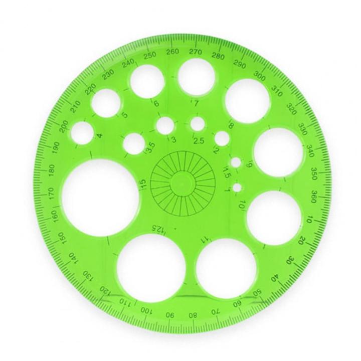 Stationery%20360%20Degree%20Round%20Ruler%20High%20Durability%20Plastic%20Template%20Ruler%20Circle%20Drawing%20Stencil%20Geometric%20Tool%20School%20Supplies%20-%20Image%202