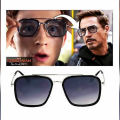 Tony Stark Iron-Man Sunglasses Peter Parker Spider Man Edith Sunglasses. 