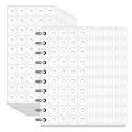 Binder Hole Protectors 2500 Pcs-1/4" Diameter Hole Reinforcement Stickers, Self-Adhesive Paper Hole Reinforcements. 