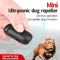 Ultrasonic Dog Repeller Long-Range Training Device USB Rechargeable with LED Light Outdoor Anti-Barking Protection Tool. 