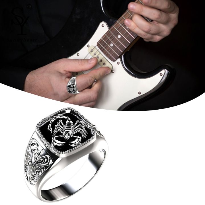 Sunny%20Creative%20Alloy%20Scorpio%20Relief%20Men%20Ring%20Silver%20Wedding%20Band%20Jewelry%20Accessory%20for%20Anniversary%20-%20Image%204