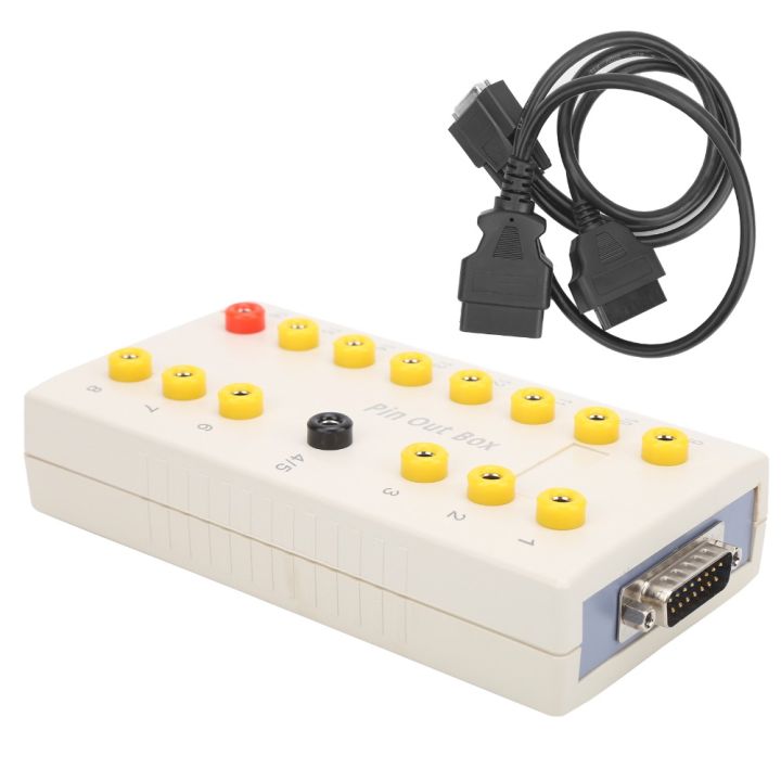 Packing Terminal Obd Stable ABS OBD2 Pin Out Box Side DB15 Expansion Port Included OBD Male ...