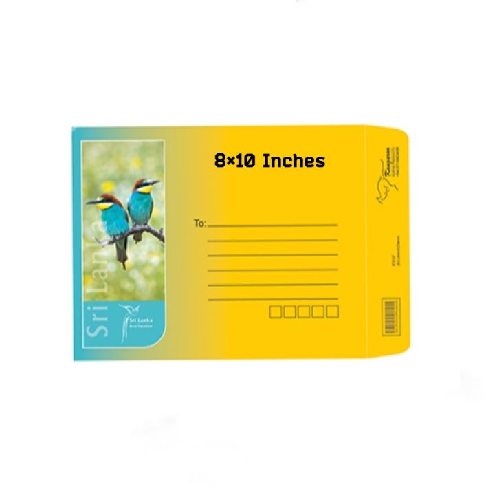 10Pcs 8x10 Inches Bubble Wrap Padded Colorful Shipping Envelopes With Beautiful Pictures