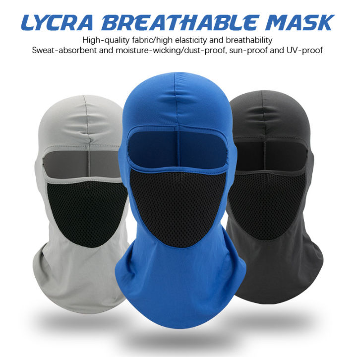 Lycra Hat Headcover Windproof Outdoor Motorcycle Riding Headcover Mask Riding Face Protection Headcover Sunlight Mall