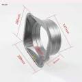 Air Vent Duct Connector Flange Metal Galvanized for Ventilation Fittings Large. 